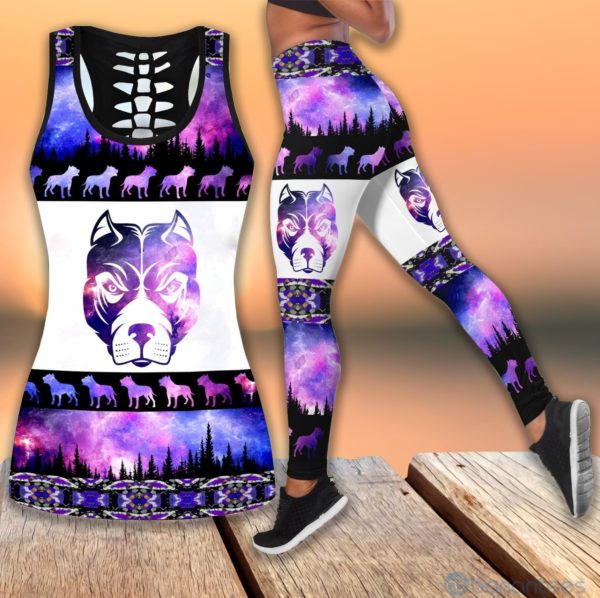 Pitbull Galaxy Tank Top Legging Set Outfit Product Photo