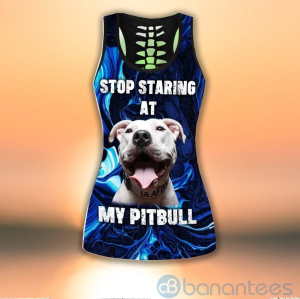Pitbull Tank Top Legging Set Outfit Product Photo