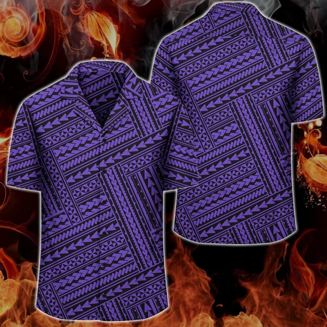 polynesian-design-nation-violet-hawaii-shirt-summer-hawaiian-1-mdp5e.jpg Polynesian Design Nation Violet Hawaii Shirt Summer Hawaiian Product Photo