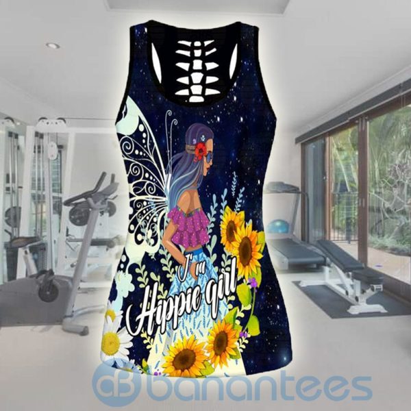 Premium I'm Hippie Girl Tank Top Legging Set Outfit Product Photo