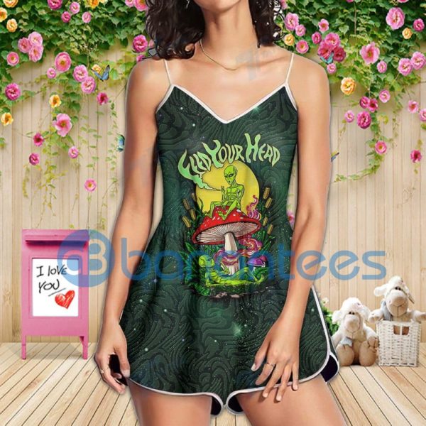 Psychedelic Alien Feed Your Head Rompers For Women Product Photo