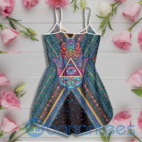 Psychedelic Hamsa Rompers For Women Product Photo