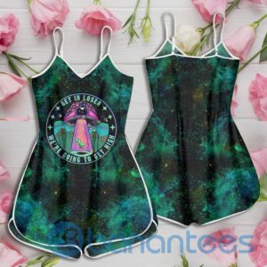 Psychedelic Magic Mushrooms Alien Dinosaur Rompers For Women Product Photo