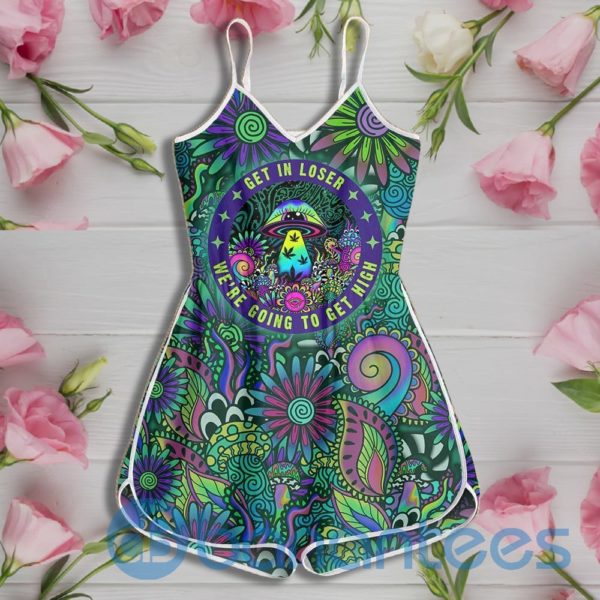 Psychedelic Mushroom Get In Loser We're Going To Get High Rompers For Women Product Photo