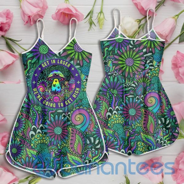 Psychedelic Mushroom Get In Loser We're Going To Get High Rompers For Women Product Photo