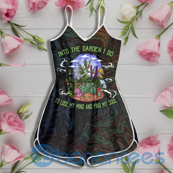 Psychedelic Plants Into The Garden I Go To Lose My Mind And Find My Soul Rompers For Women Product Photo