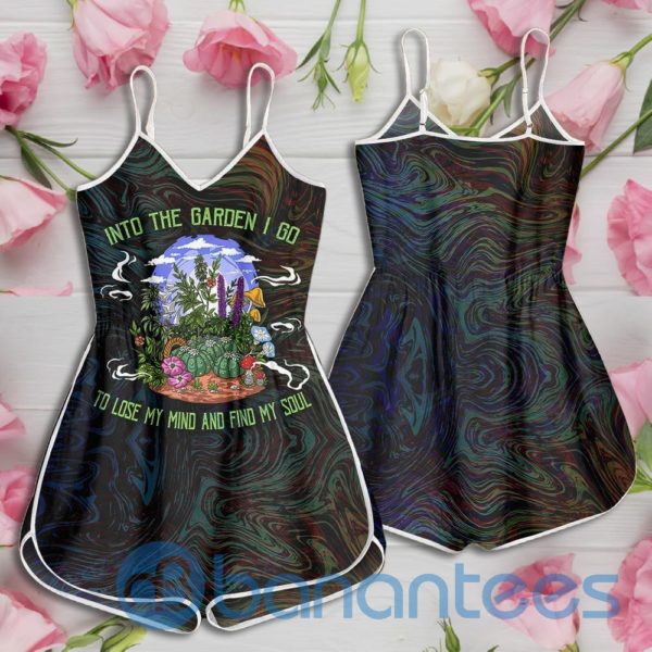 Psychedelic Plants Into The Garden I Go To Lose My Mind And Find My Soul Rompers For Women Product Photo