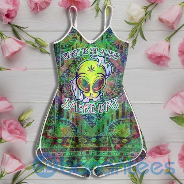 Psychedelic Want To See Alien Smoke Dmt Rompers For Women Product Photo