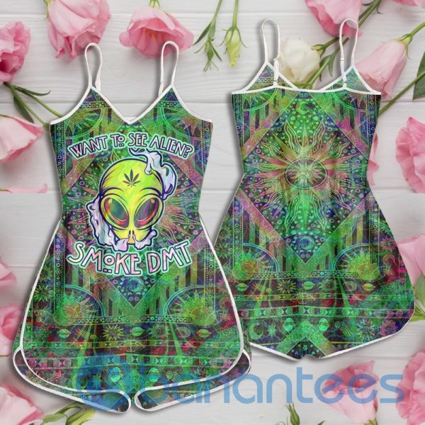 Psychedelic Want To See Alien Smoke Dmt Rompers For Women Product Photo