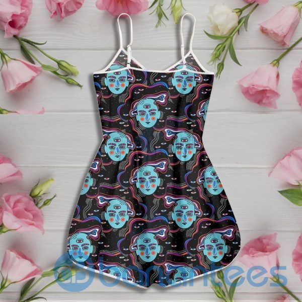 Psychedelic With Third Eye Rompers For Women Product Photo