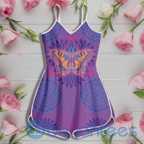 Psychedelics Butterfly Mandala Rompers For Women Product Photo