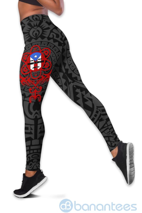 Puerto Rico Boriken Hollow Tank And Legging Outfit Product Photo