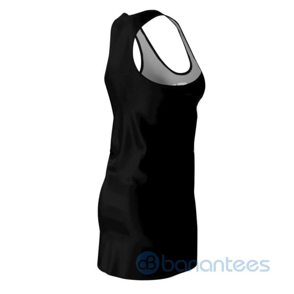 Queen Love Afri Girl Black Sporty Party Dress Racerback Dress Product Photo