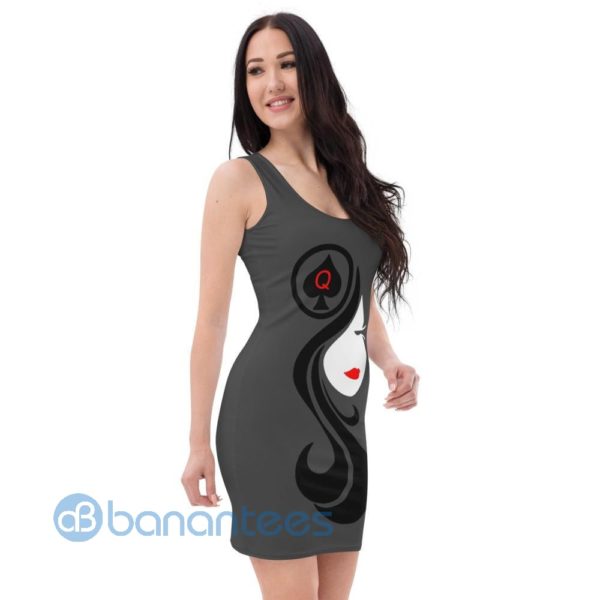 Queen Of Spades QOS Adult Hot Wife Lifestyle Fitted Racerback Dress Product Photo