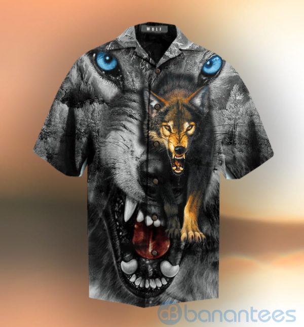 Quitting Is Not Wolf Tropical Hawaiian Shirt Product Photo