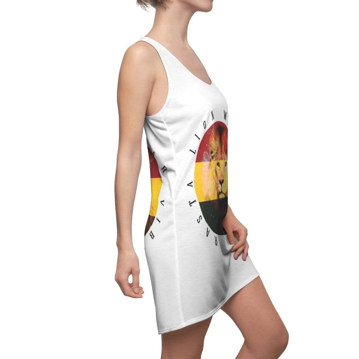 rasta-lion-vibes-white-racerback-dress-for-women-7-ufDja.jpg Rasta Lion Vibes White Racerback Dress FOr Women Product Photo