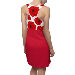 red flowers pattern red racerback dress 7 xpcKh 300x300 image Red Flowers Pattern Red Racerback Dress Product Photo