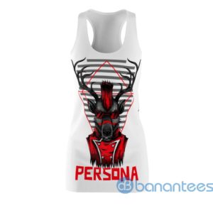 red persona boar white racerback dress for women 3 T7Jeb 300x300 image Red Persona Boar White Racerback Dress For Women Product Photo