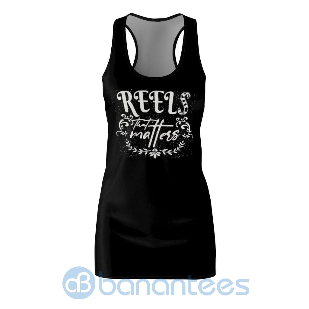 reels-that-matters-black-racerback-dress-for-women-2-zYuGf.jpg Reels That Matters Black Racerback Dress For Women Product Photo