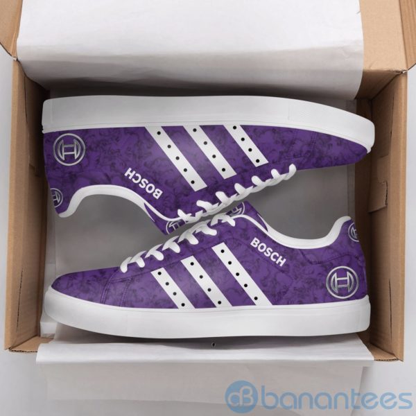Robert Bosch Purple Low Top Skate Shoes Product Photo