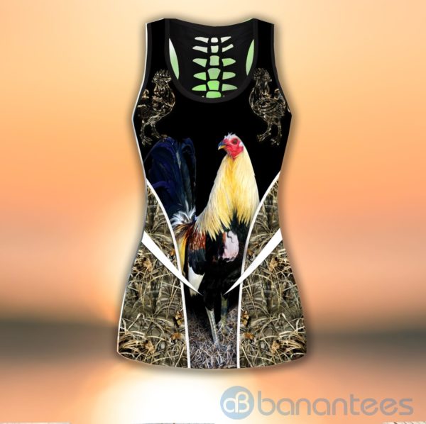 Rooster Tank Top Legging Set Outfit Product Photo