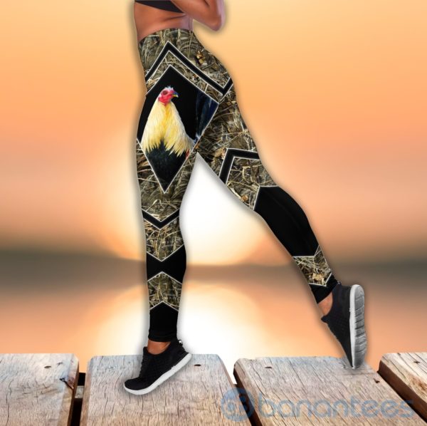 Rooster Tank Top Legging Set Outfit Product Photo