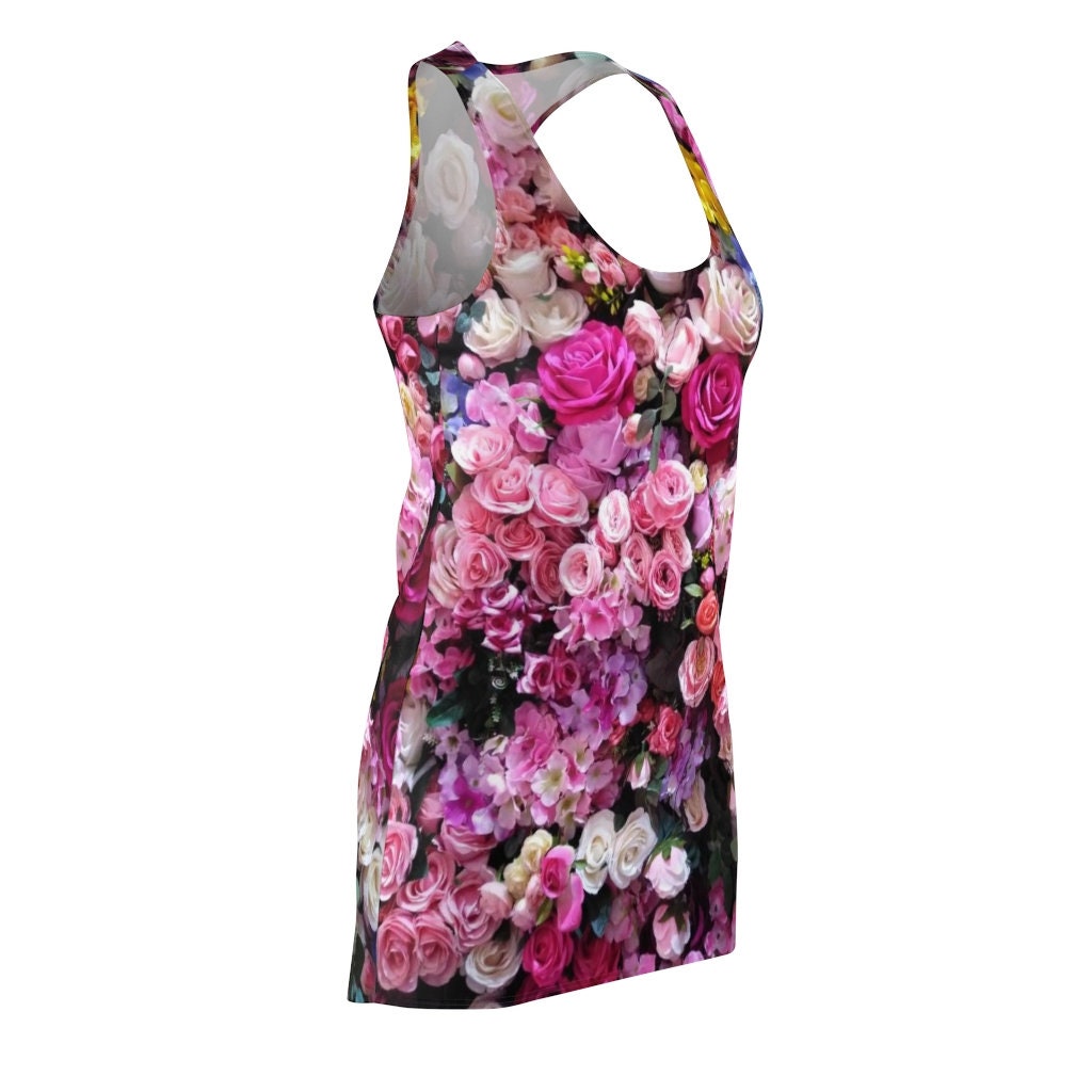 roses-background-all-over-printed-3d-racerback-dress-4-MkTqD.jpg Roses Background All Over Printed 3D Racerback Dress Product Photo