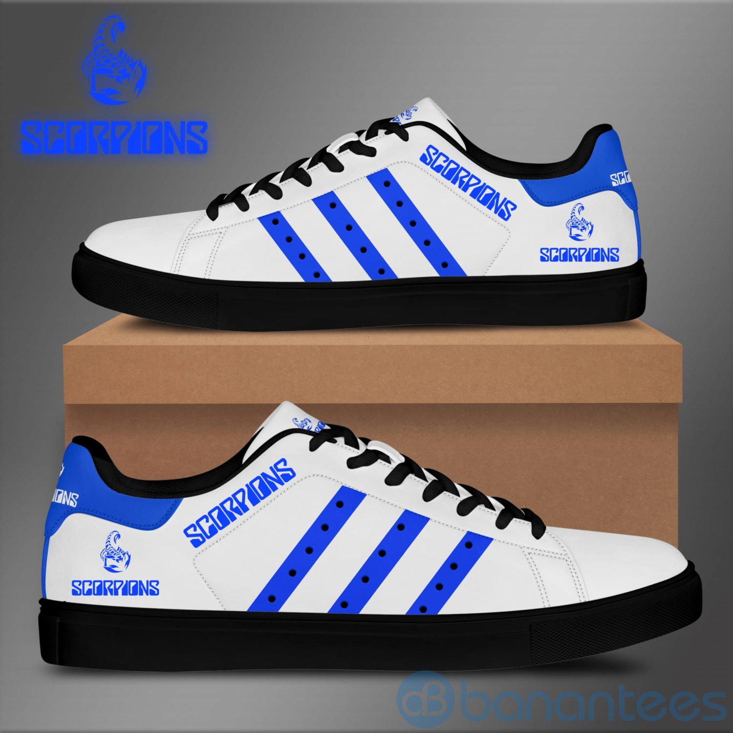 scorpions-royal-striped-white-low-top-skate-shoes-1-rb534.jpg Scorpions Royal Striped White Low Top Skate Shoes Product Photo