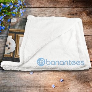 Shih Tzu Dog Design Sherpa Blanket Product Photo