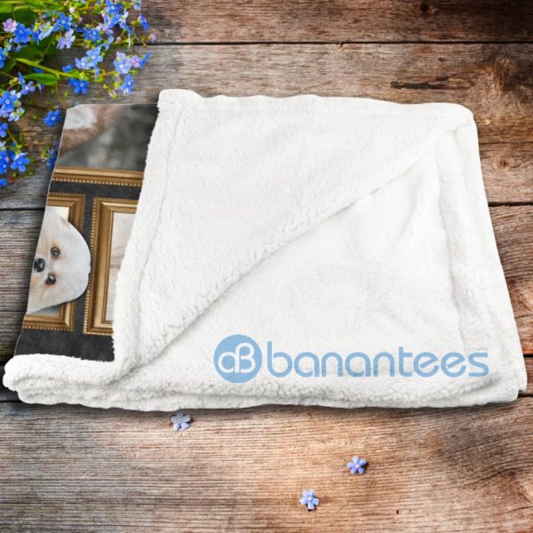 Shih Tzu Dog Design Sherpa Blanket Product Photo