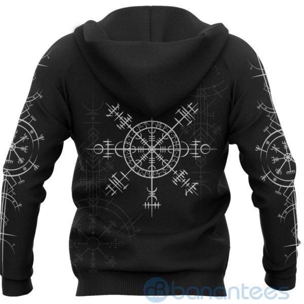 Silver Nordic Warrior Magic Ancient Viking All Over Printed 3D Hoodie Product Photo