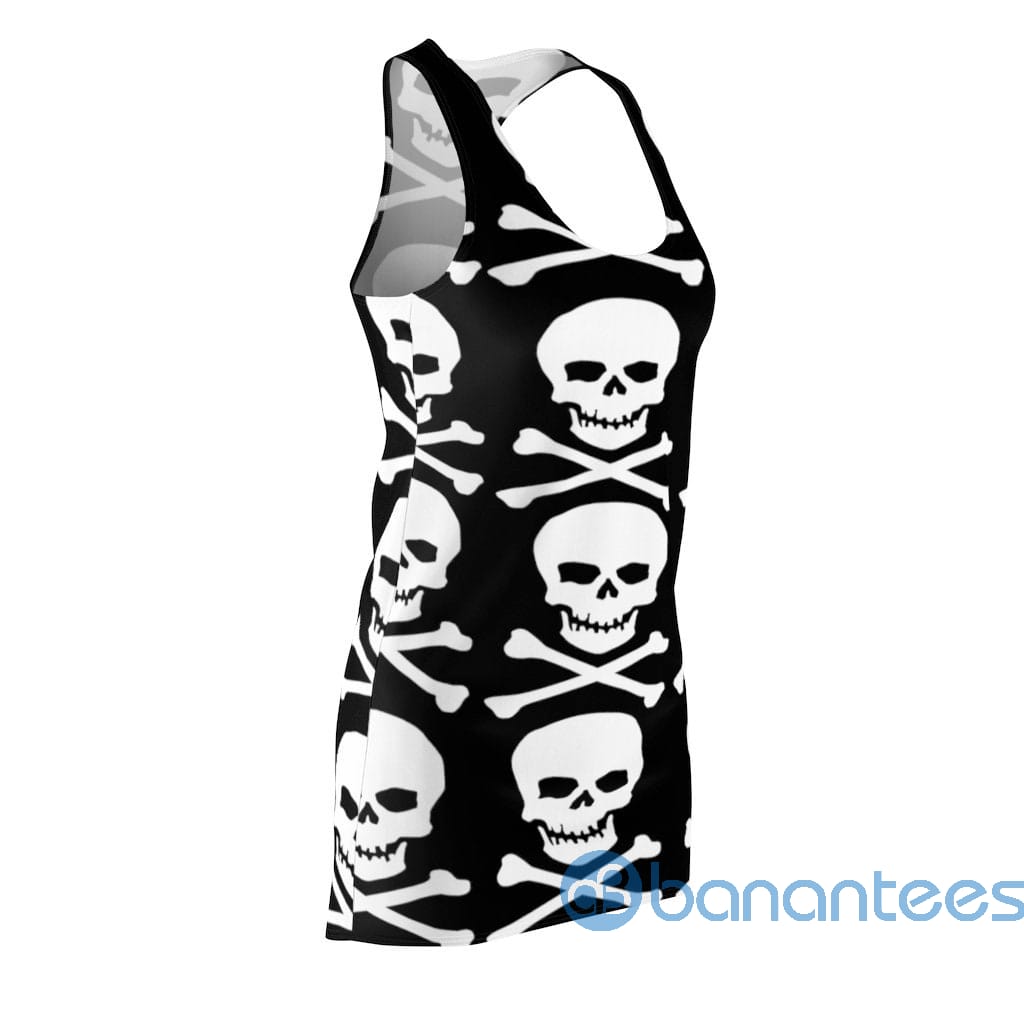 skull-and-cross-bones-black-racerback-dress-for-women-4-wQwwx.jpg Skull And Cross Bones Black Racerback Dress For Women Product Photo