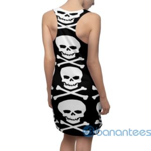 skull and cross bones black racerback dress for women 7 byhke 300x300 image Skull And Cross Bones Black Racerback Dress For Women Product Photo