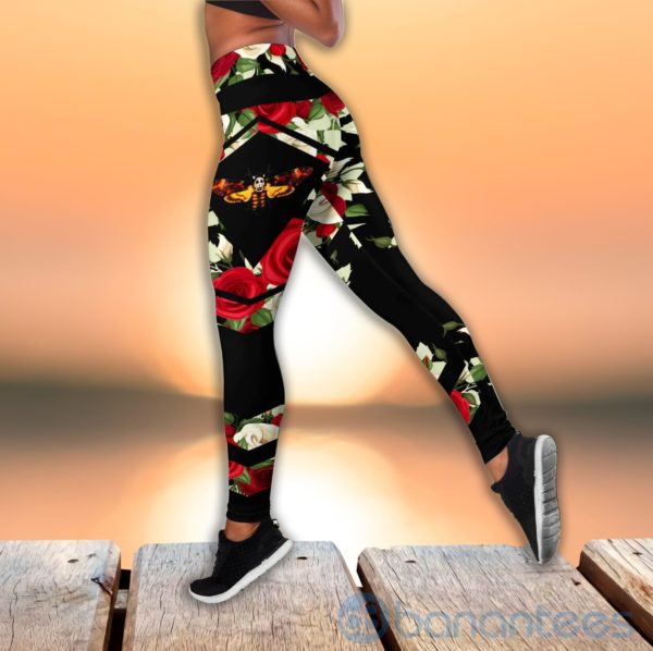 Skull Girl Tank Top Legging Set Outfit Product Photo