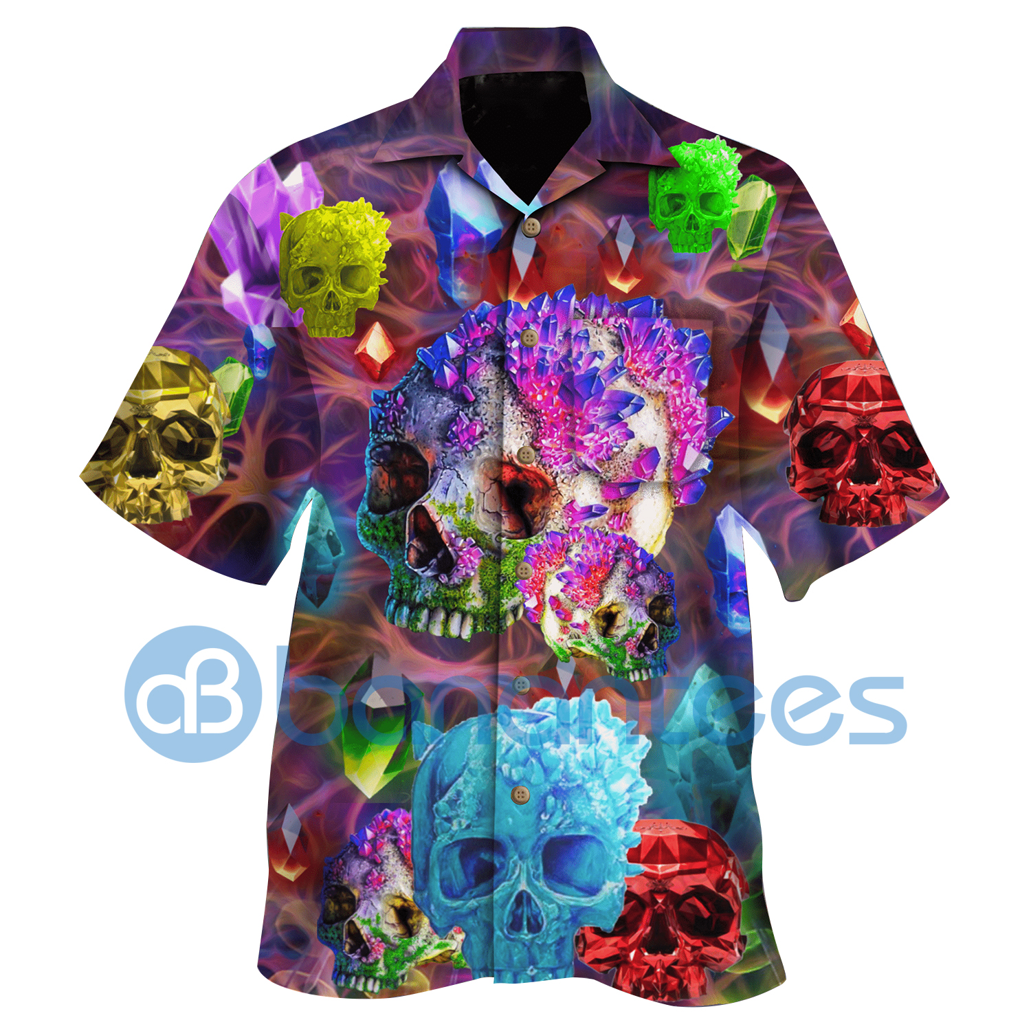 skull-shirt-the-magical-crystal-skulls-hawaiian-shirt-summer-hawaiian-1-RuF3k.jpg Skull Shirt The Magical Crystal Skulls Hawaiian Shirt Summer Hawaiian Product Photo