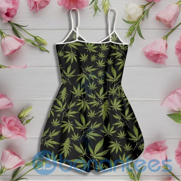 Skull Weed Leaf Rompers For Women Product Photo