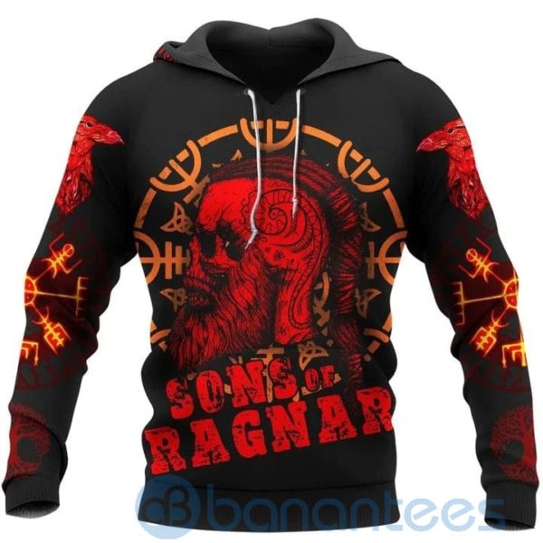 Son of Ragnar Viking Hoodie All Over Printed 3D Hoodie Product Photo