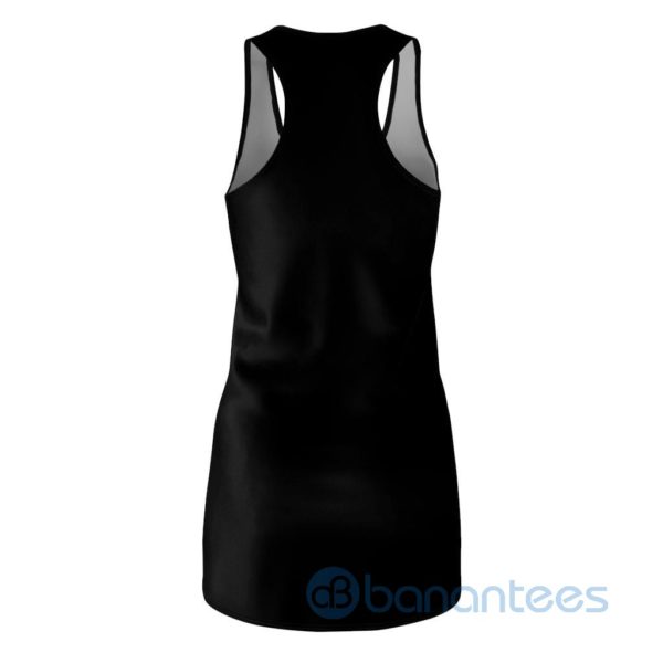 Soul Snatcher Flower Black Racerback Dress For Women Product Photo