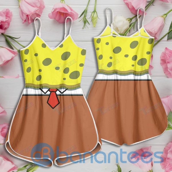 Spongebob Outfit Rompers For Women Product Photo