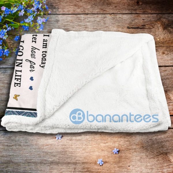 Sunflowers To My Mom You Are My Sunshiner Sherpa Blanket Product Photo
