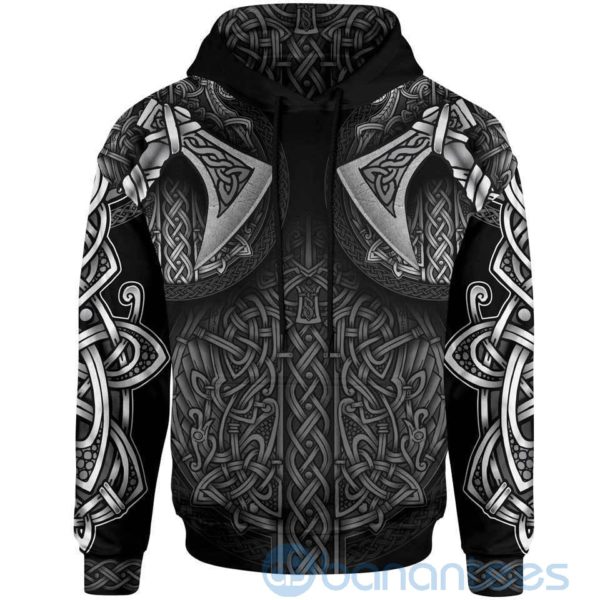 Sword & Shield Viking All Over Printed 3D Hoodie Product Photo