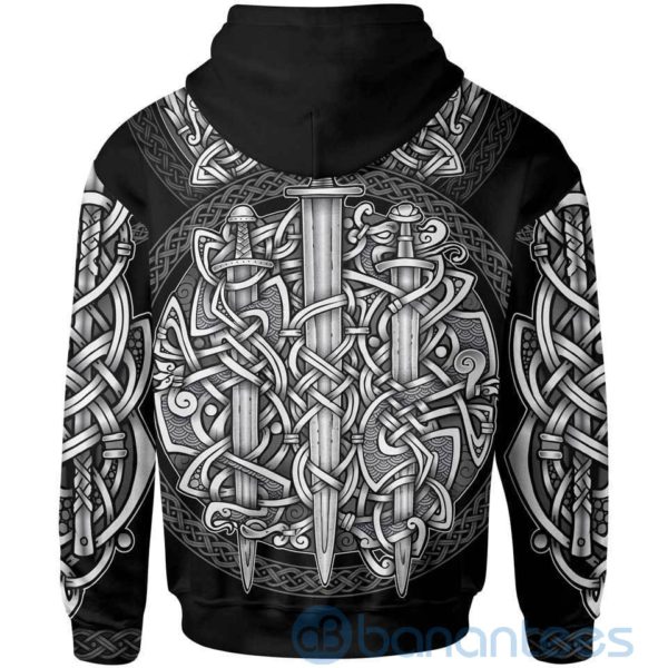 Sword & Shield Viking All Over Printed 3D Hoodie Product Photo