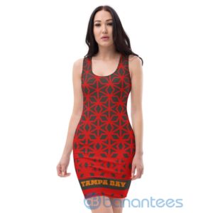 Tampa Bay Multi Colored Diamon Fashion Racerback Dress For Women Product Photo