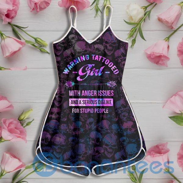 Tattooed Girl With Anger Issues Rompers For Women Product Photo