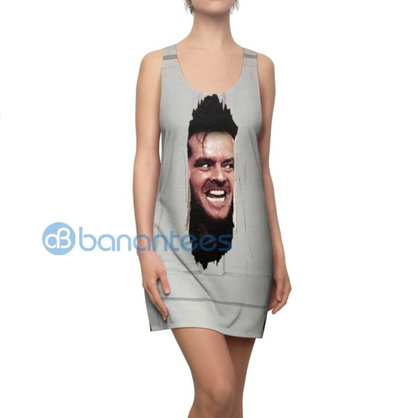 The Shining Here's Johnny Indie Art Jack Nicholson Torrance Racerback Dress Product Photo