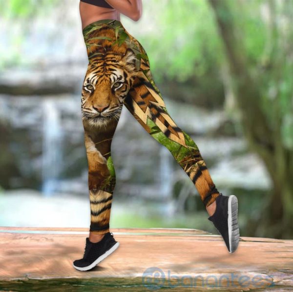 The Tiger Tank Top Legging Set Outfit Product Photo
