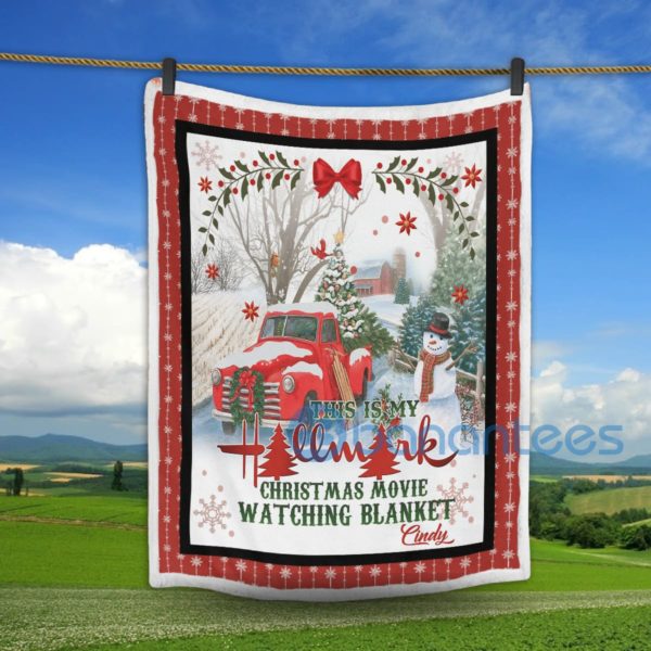 This Is My Hallmark Christmas Movie Watching Blanket Sherpa Blanket Product Photo