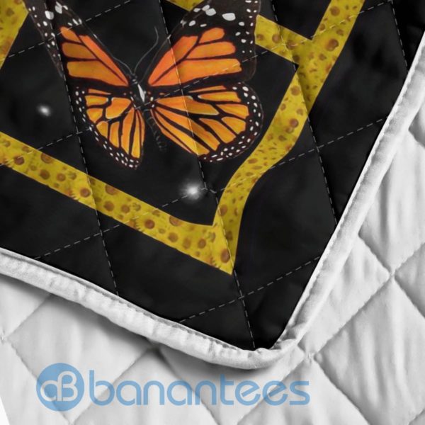 To Annette Butterfly I Love You Quilt Blanket Quilt Product Photo