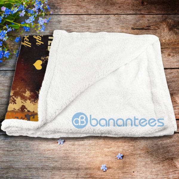 To My Amazing Son I Love You Sherpa Blanket Product Photo