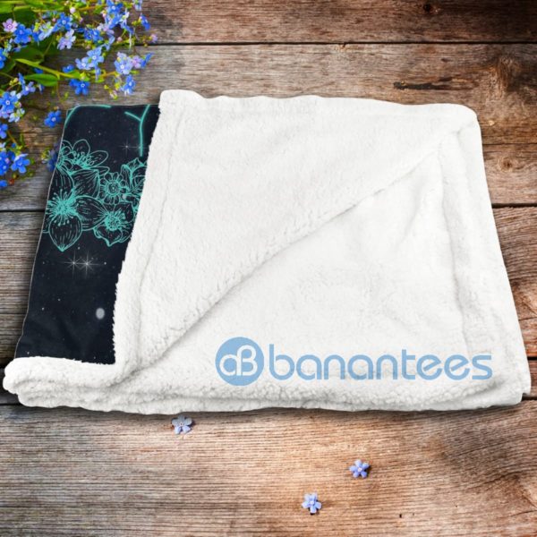 To My Beautiful Daughter I'm Pround Of You Sherpa Blanket Product Photo